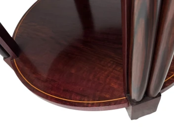 French Art Deco Coffee Table or Cocktail Table with Marble Top, 1930s